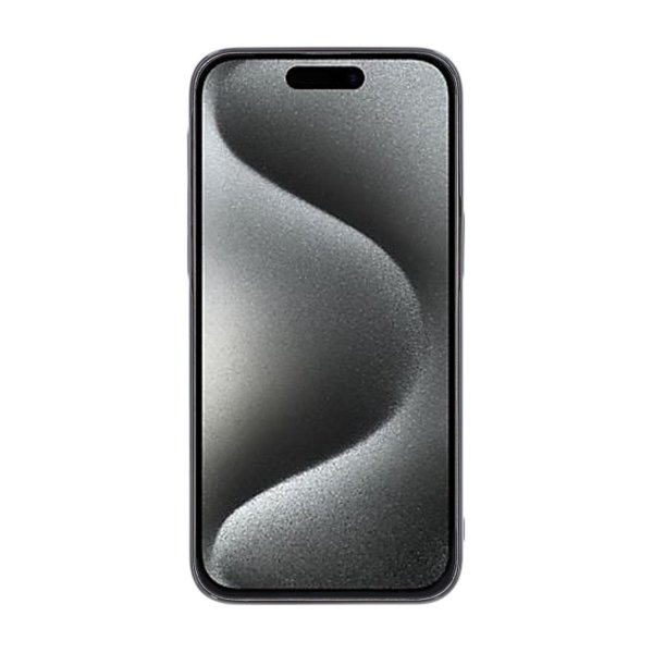 iPhone 15 Pro Max Kuori TPU MagSafe Kiiltävä Musta
