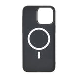 iPhone 15 Pro Max Kuori TPU MagSafe Kiiltävä Musta