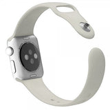 Apple Watch 44/45/46mm/Apple Watch Ultra Ranneke Silikoni Beige