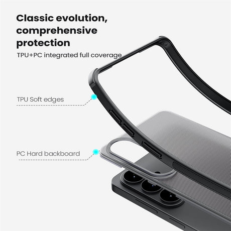 Nillkin Samsung Galaxy A37 Kuori Super Frosted Shield Pro Kirkas Musta