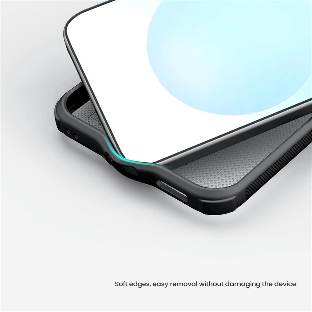 Nillkin Samsung Galaxy A37 Kuori Super Frosted Shield Pro Kirkas Musta