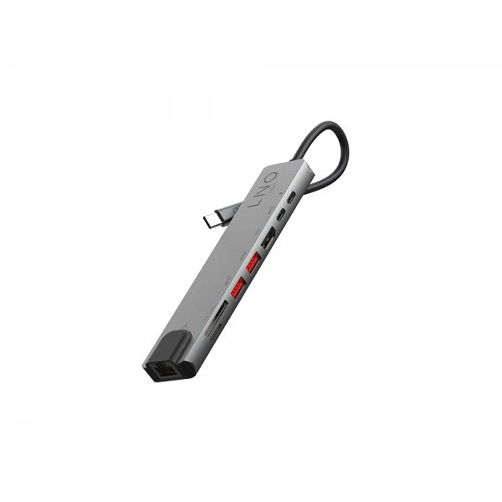 LINQ 8 in 1 PRO USB-C -moniporttikeskitin
