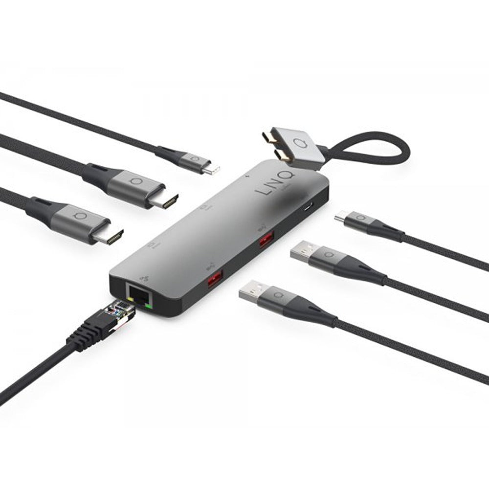 LINQ 7 in 2 PRO D2-Edition USB-C -moniporttikeskitin