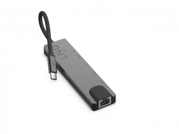 LINQ by Elements 6-in-1 Pro USB-C -moniporttihubi