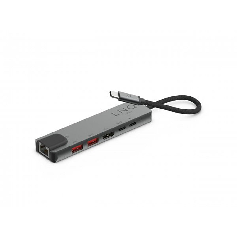 LINQ 6 in 1 PRO USB-C -moniporttikeskitin