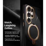 Torras Samsung Galaxy S26 Ultra Kuori Ostand Q3 Vegskin Obsidian Black