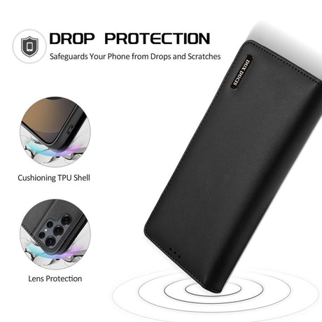 Dux Ducis Samsung Galaxy S26 Ultra Kotelo Hivo Series Musta