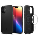 Spigen iPhone 17 -suojakuori Thin Fit MagFit, musta
