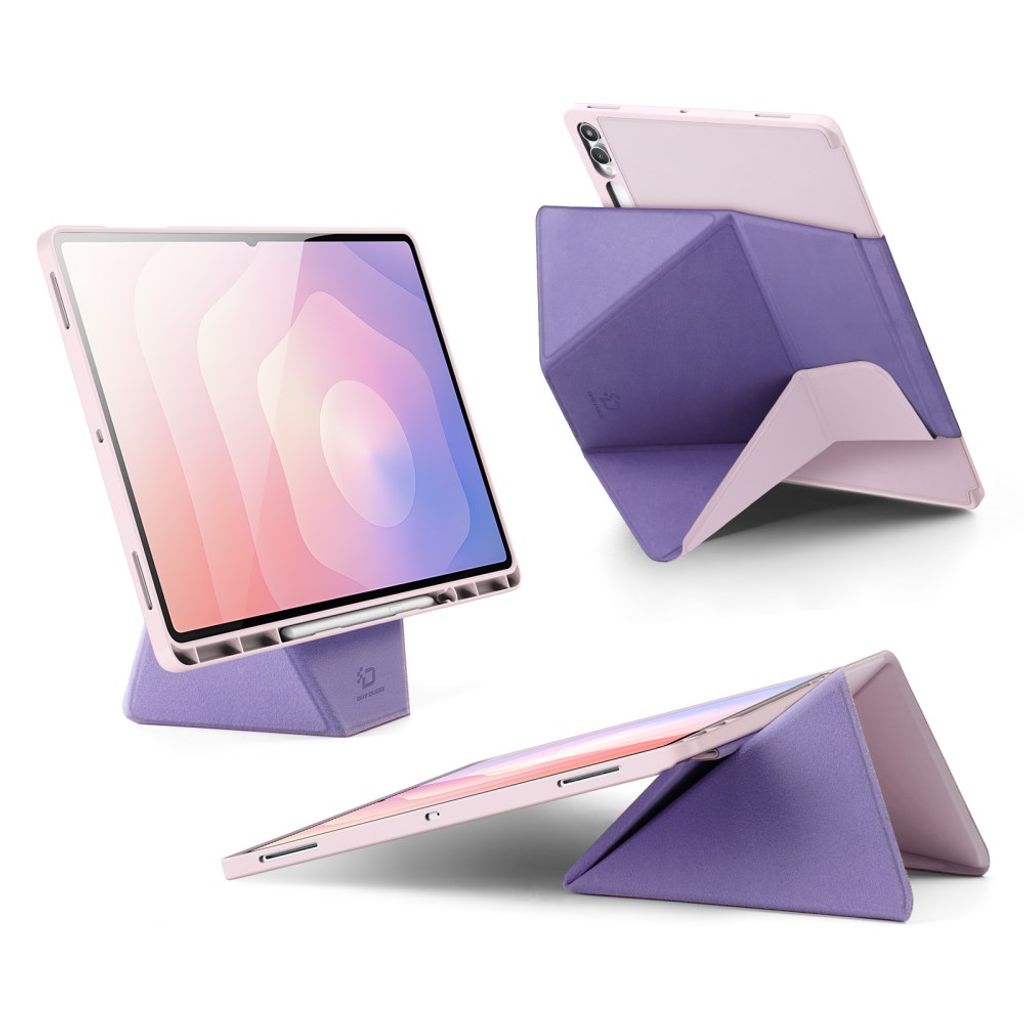 Dux Ducis Samsung Galaxy Tab S11 Ultra/S12 Ultra Kotelo Vers Series Vaaleanpunainen