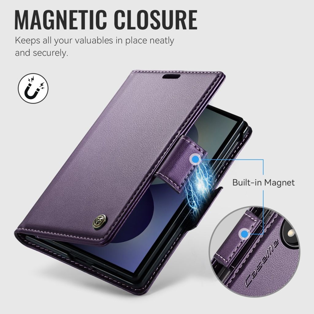 CaseMe Samsung Galaxy Z Fold 8 Kotelo 023 Series Violetti
