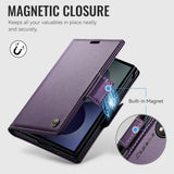 CaseMe Samsung Galaxy Z Fold 8 Kotelo 023 Series Violetti