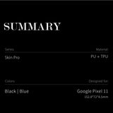 Dux Ducis Google Pixel 11 Kotelo Skin Pro Series Musta