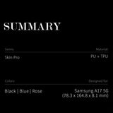 Dux Ducis Samsung Galaxy A17/Galaxy A18 Kotelo Skin Pro Series Vaaleanpunainen