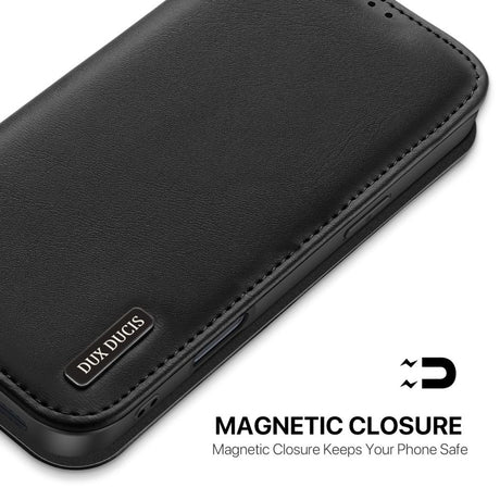 Dux Ducis iPhone 17 Kotelo Hivo Series Musta