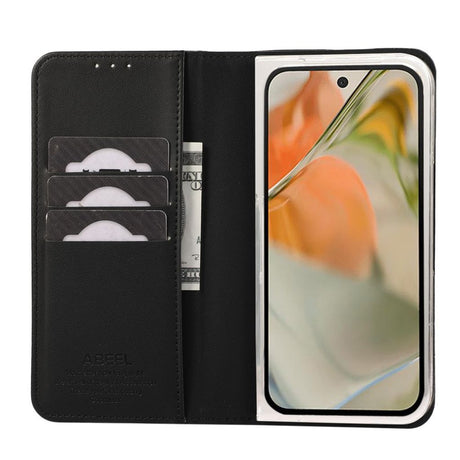 ABEEL Google Pixel 11 Pro Fold Kotelo RFID-suoja Musta