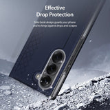 Dux Ducis Samsung Galaxy Z Fold 7 Kotelo Bril Series Sininen