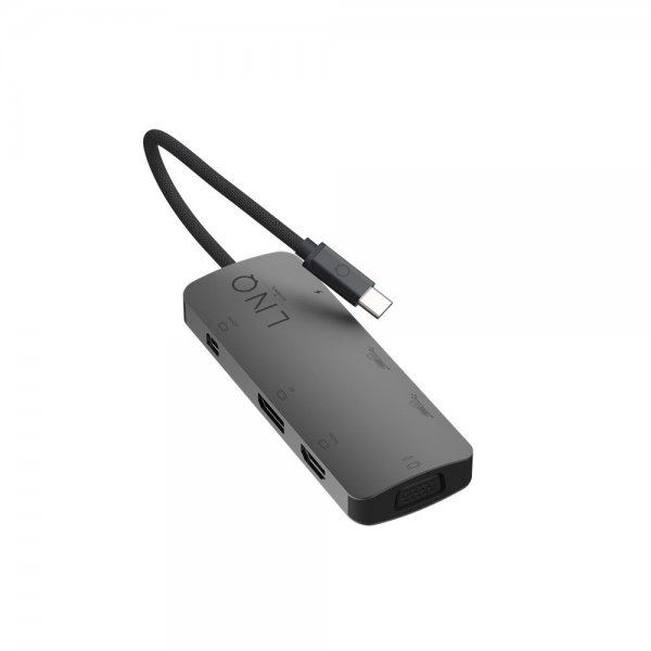 LINQ by Elements 7 in 1 Pro MST USB-C-moniporttihubi