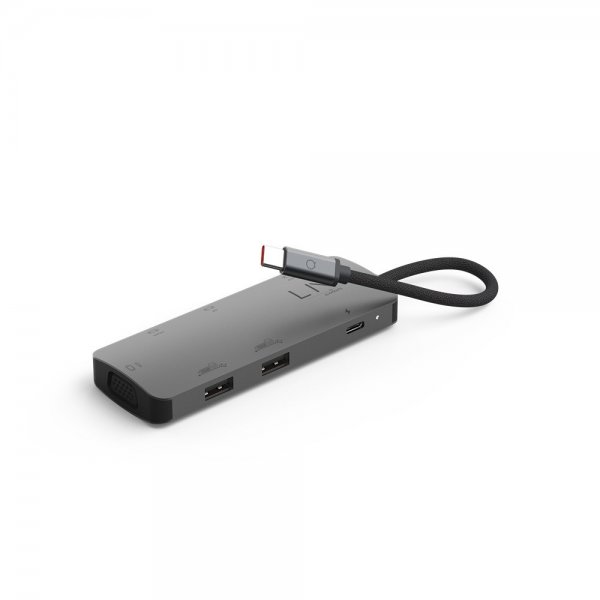 LINQ by Elements 7 in 1 Pro MST USB-C-moniporttihubi