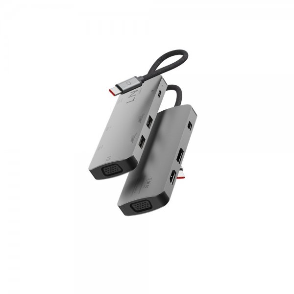 LINQ by Elements 7 in 1 Pro MST USB-C-moniporttihubi