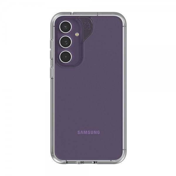 ZAGG Samsung Galaxy S23 FE Crystal Palace -läpinäkyvä suojakuori