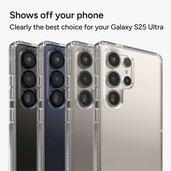ZAGG Samsung Galaxy S25 Ultra Crystal Palace -suojakuori läpinäkyvä