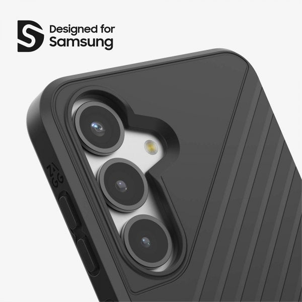 ZAGG Samsung Galaxy S25 -kuori Denali Kickstand Musta
