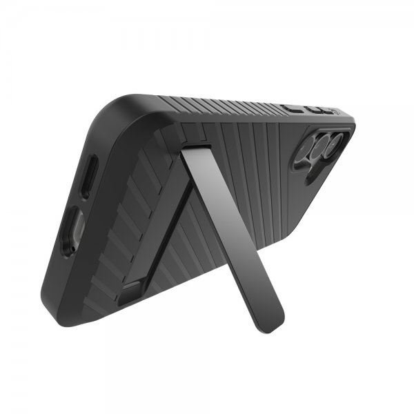 ZAGG Samsung Galaxy S25 -kuori Denali Kickstand Musta
