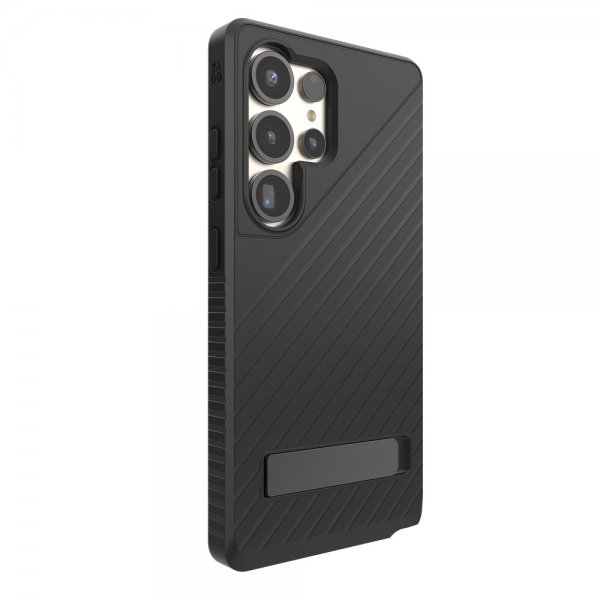 ZAGG Samsung Galaxy S25 Ultra -kuori Denali Kickstand, musta