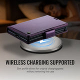 CaseMe iPhone Duo Kotelo 023 Series Violetti