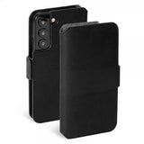 Krusell Samsung Galaxy S22 Plus -kotelo Leather PhoneWallet, musta