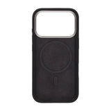 iPhone 17 Pro Silikonkuori MagSafe Musta