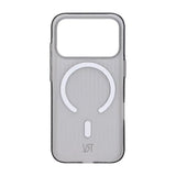 Rvelon iPhone 17 Pro Kotelo Aallotettu MagSafe Harmaa