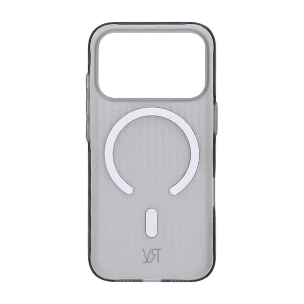 Rvelon iPhone 17 Pro -kuori, aaltopahvinen MagSafe, musta