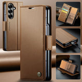 CaseMe Samsung Galaxy Z Fold 8 Ultra Kotelo 023 Series Ruskea