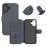 Rvelon iPhone 17 -kotelo 4 korttipaikkaa MagSafe Sininen