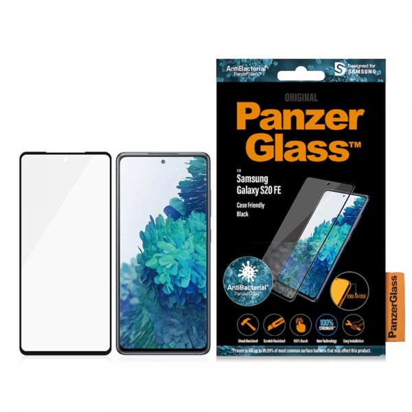 PanzerGlass Samsung Galaxy S20 FE Näytönsuoja CaseFriendly Edge-to-Edge