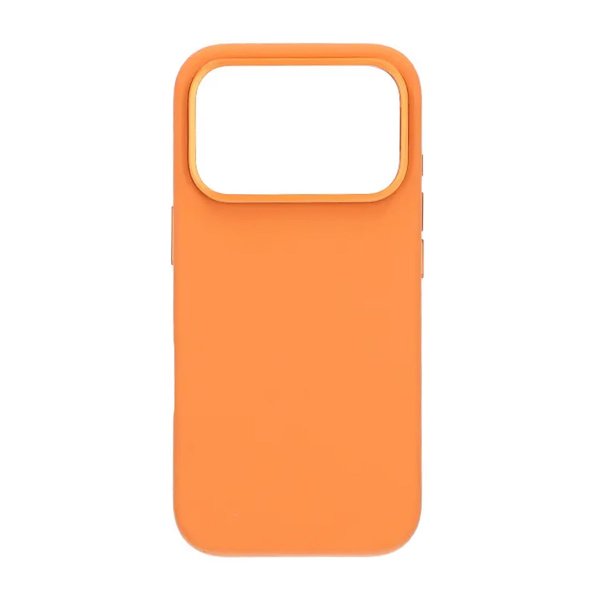iPhone 17 Pro Silikonkuori MagSafella ja Jalustalla Oranssi