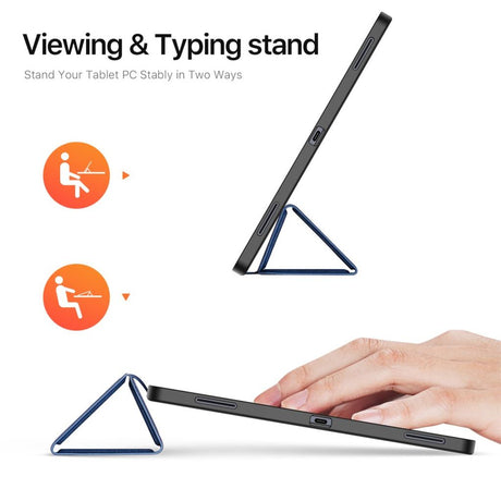 Dux Ducis Samsung Galaxy Tab S11 Ultra/S12 Ultra Kotelo DOMO Series Sininen