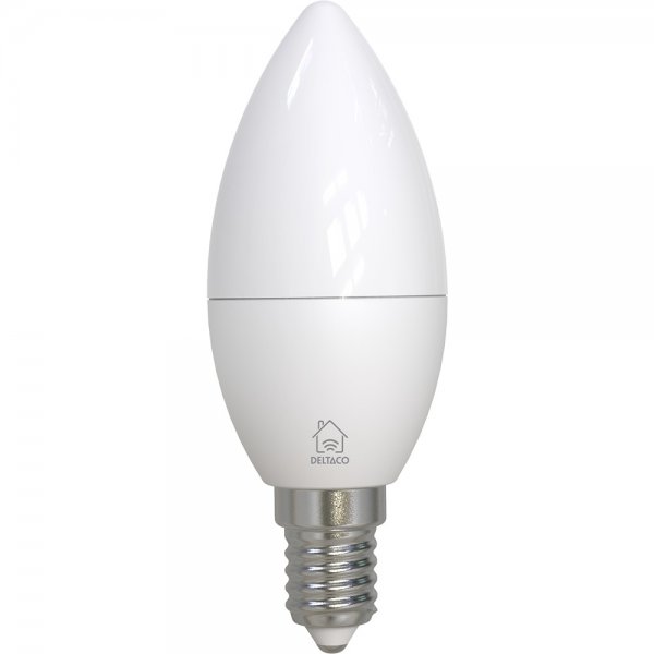 Deltaco Smart Home LED-lamppu E14 RGB WiFi 4.9W