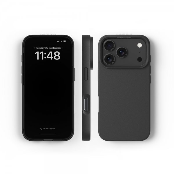 agood company iPhone 17 Pro Max/iPhone 18 Pro Max Kuori PLNTPRTCT Musta