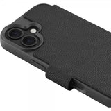 agood company iPhone 17 Kotelo Pyöreä Lompakkokotelo Musta