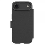agood company iPhone Air Kotelo Pyöreä Lompakkokotelo Musta