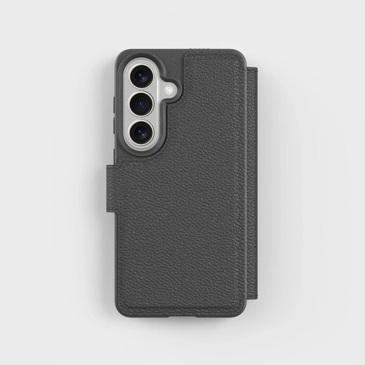 agood company Samsung Galaxy S26 Kotelo Pyöreä Lompakkokotelo Musta