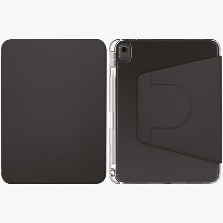 X2O iPad Air 11 (M2/M3/M4) Kotelo 2in1 Mag Folio 360 Musta