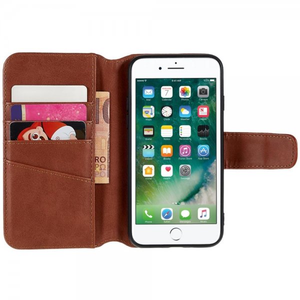 Nordic Covers iPhone 7/8/SE-suojakotelo Essential Leather Maple Brown