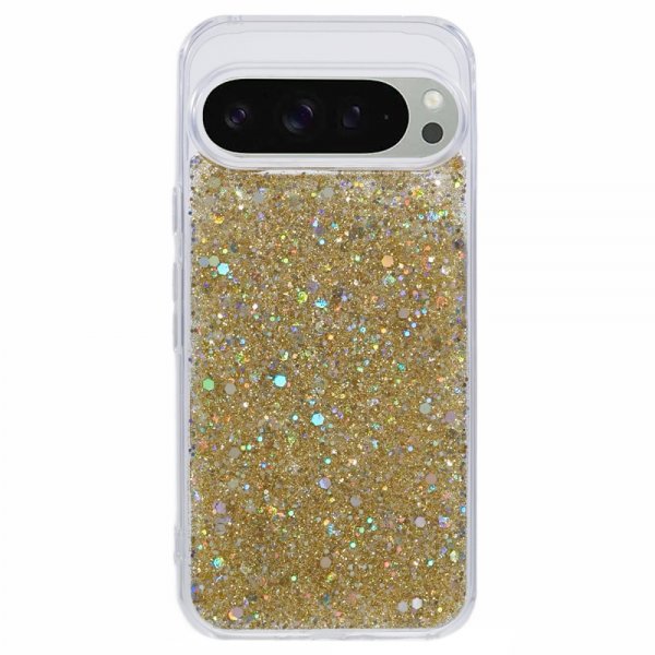 Nordic Covers Google Pixel 9/Pixel 9 Pro Kuori Sparkle Series Citrine Gold