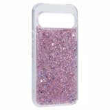 Nordic Covers Google Pixel 9 Pro XL -suojakuori, Sparkle Series, Blossom Pink