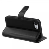 Nordic Covers iPhone 16./17. Essential Leather -suojakotelo Raven Black