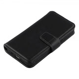 Nordic Covers iPhone 16./17. Essential Leather -suojakotelo Raven Black