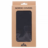 Nordic Covers iPhone 16./17. Essential Leather -suojakotelo Raven Black